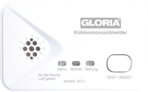 GLORIA KO1 - Kohlenmonoxidmelder