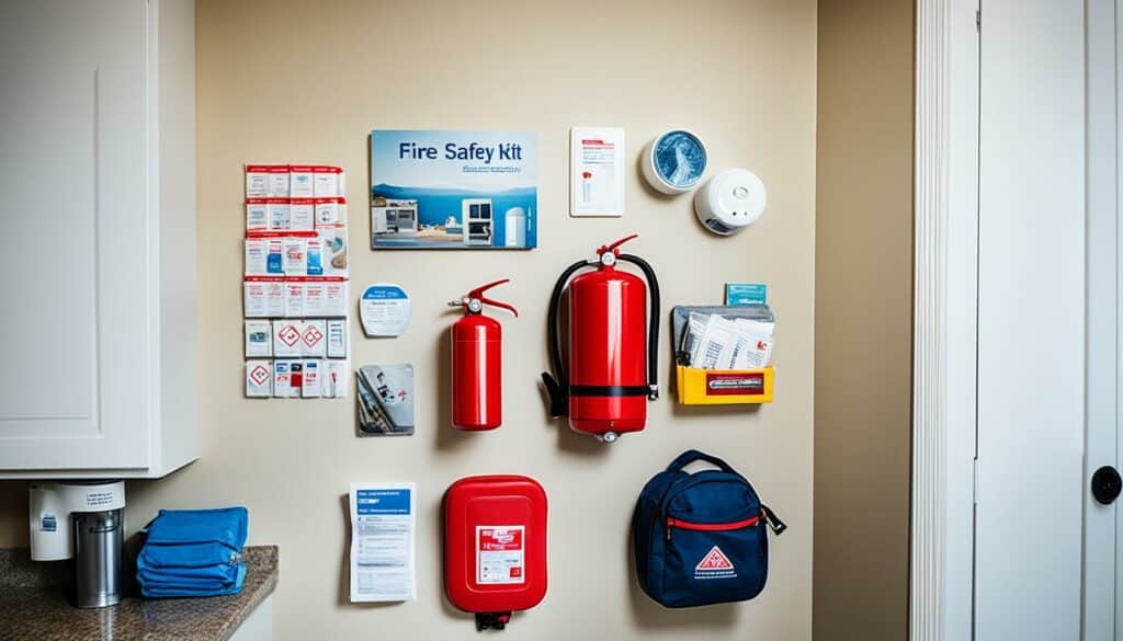 Feuerlöschmaßnahmen in Ferienwohnungen