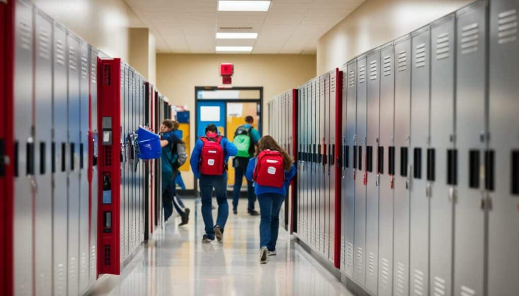 Sicherheitsüberwachung in Schulen